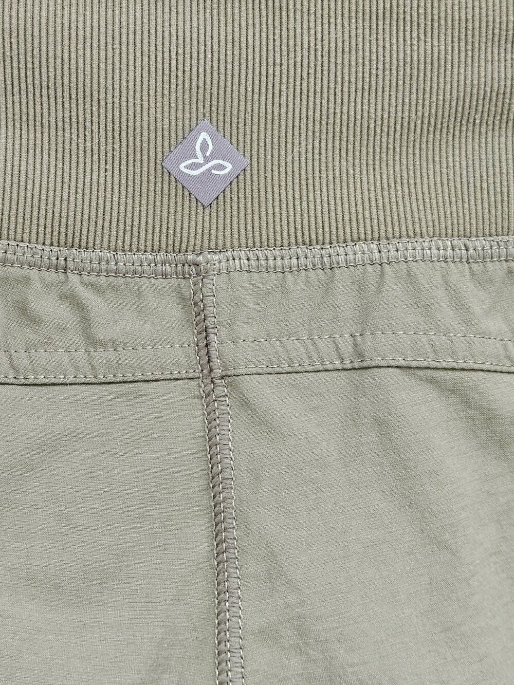 Prana Cropped Hiking Pants Womens Small Olive Green Stretch Outdoor Capris - Picture 4 of 11